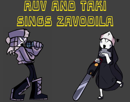 Friday Night Funkin: Ruv and Taki Sings Zavodila Mod